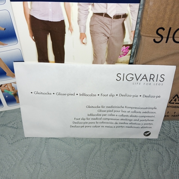 Sigvaris Knee-Hi Jarret Compression Stockings L4 20-30mmHg, NIB, sealed - Picture 2 of 6